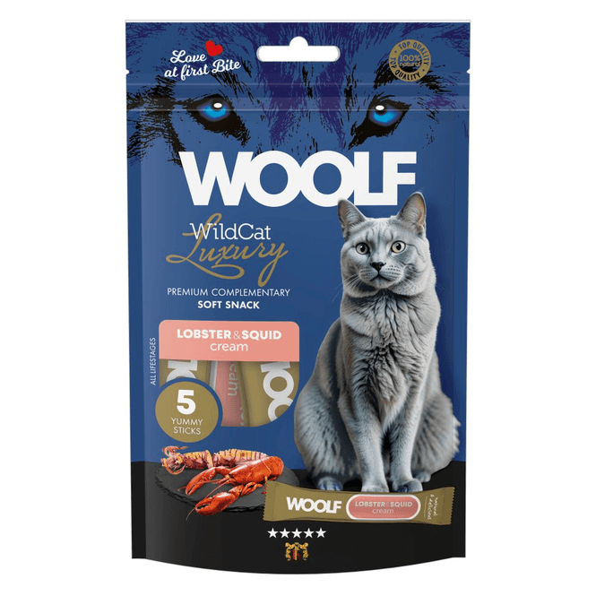 Hovedbilde WOOLF WILD CAT LUXURY CREAM SNACK