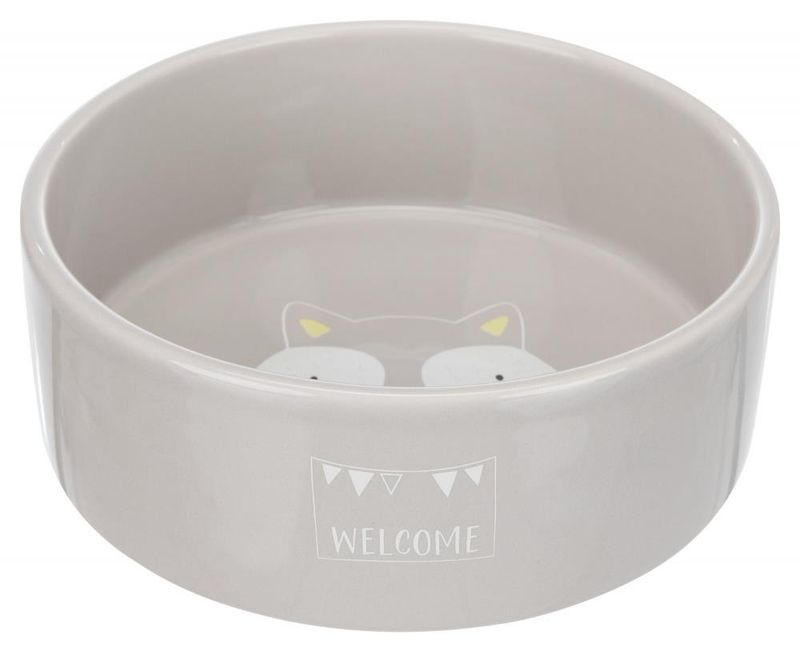 HUNDESKÅL KERAMIKK JUNIOR 0,3L Ø12CM