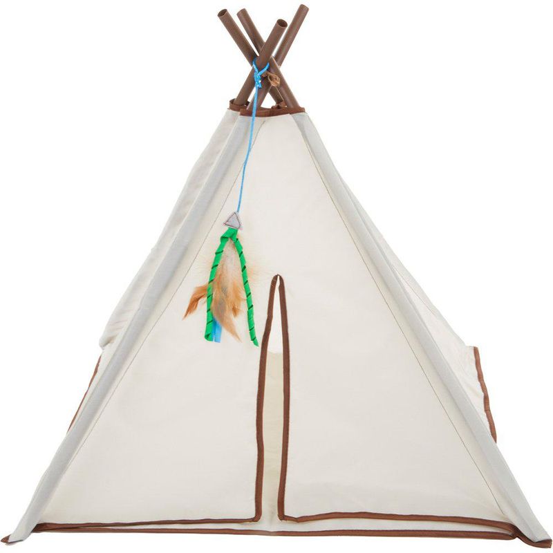 SMARTYKAT KITTY CAMP TEEPEE 52x52x44.5CM