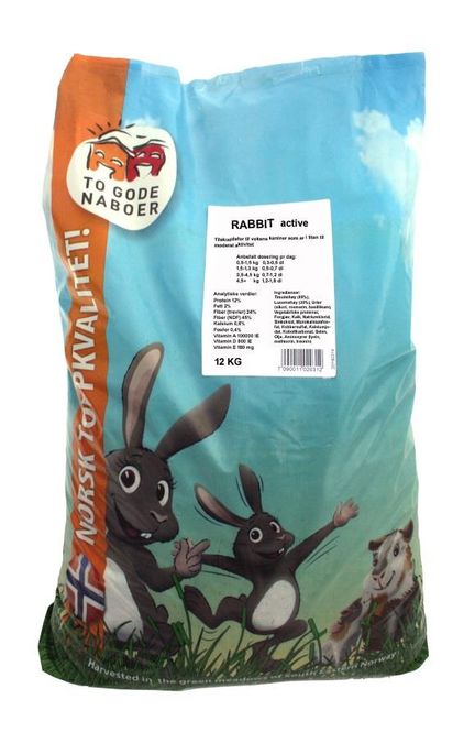 Hovedbilde 2 GODE NABOER KAJA´S KANINPELLETS ADULT LIGHT ...