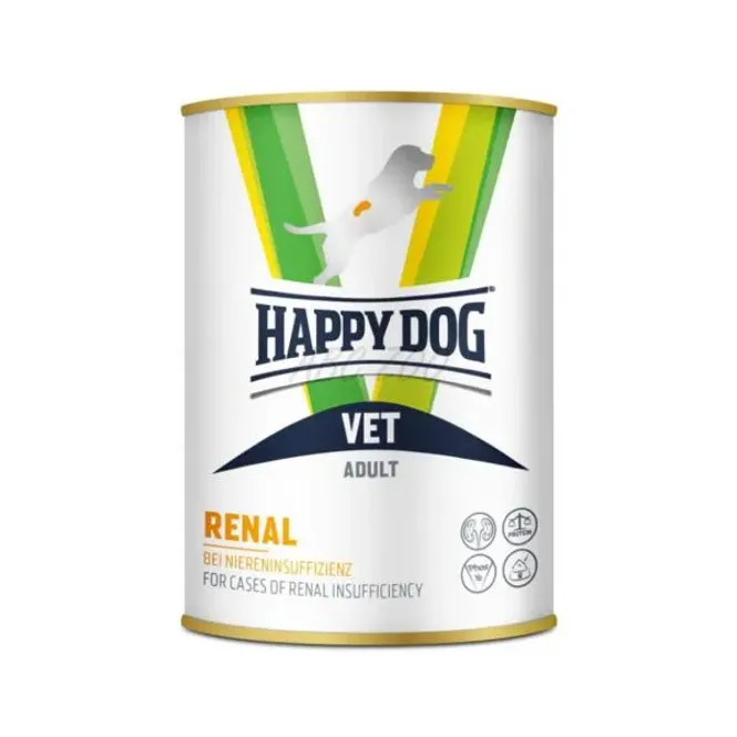 Hovedbilde HAPPY DOG VET RENAL 400G BOKS VÅTFÔR