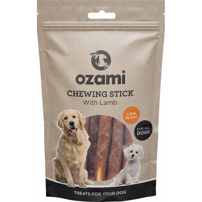 Hovedbilde OZAMI CHEWING STICK WITH LAMB 100G