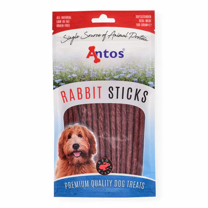 Hovedbilde ANTOS RABBIT STICKS 100G
