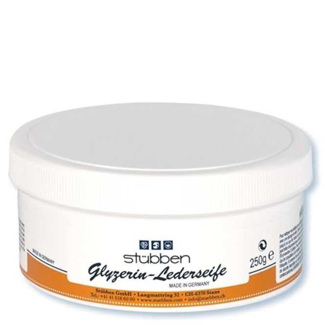 Hovedbilde STÜBBEN LÆRSÅPE GLYSERIN 250gr