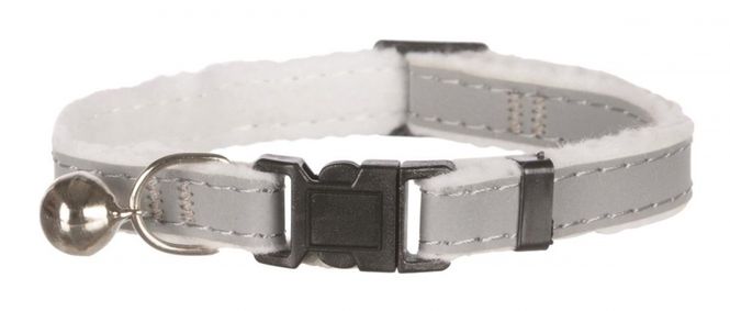 Hovedbilde KATTEHALSBÅND REFLEX GRÅ