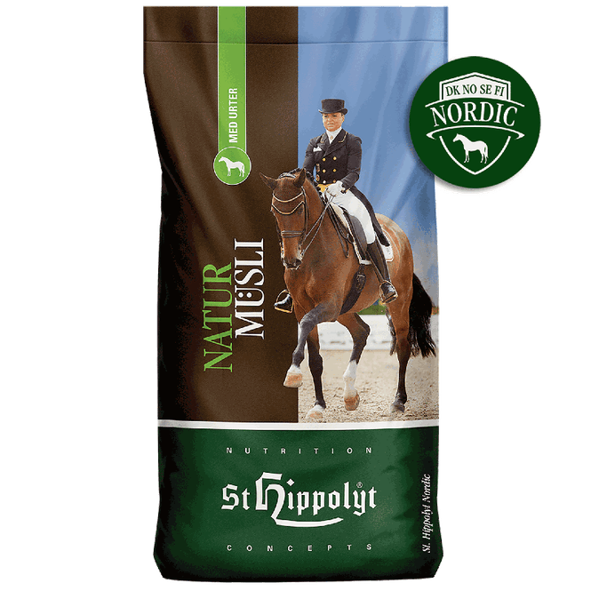 Hovedbilde NATURMÜSLI MED URTER 15kg 