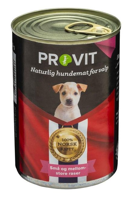 Hovedbilde PROVIT GOBITEN BOKSEMAT VALP SMÅ/MELLOMSTORE ...