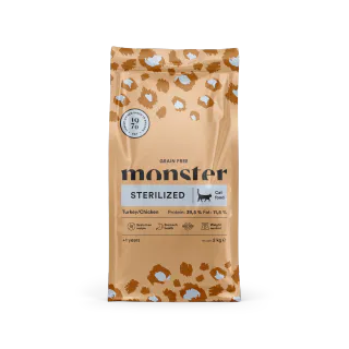 Monster Cat Grain Free Sterilized Turkey/Chicken