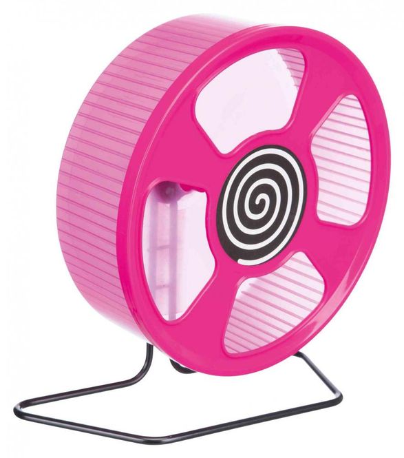 Hovedbilde TRIXIE LØPEHJUL PLAST M/STATIV 20cm