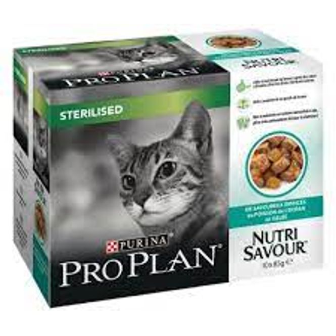 Hovedbilde PROPLAN STERILISED FISK 10x85g