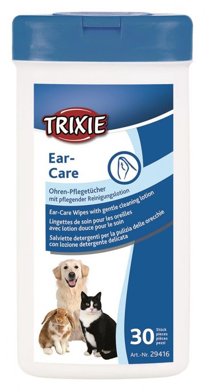 TRIXIE EAR-CARE WIPES 30Sstk
