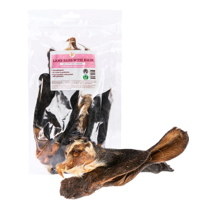 Hovedbilde JR LAMB EARS WITH HAIR 100G