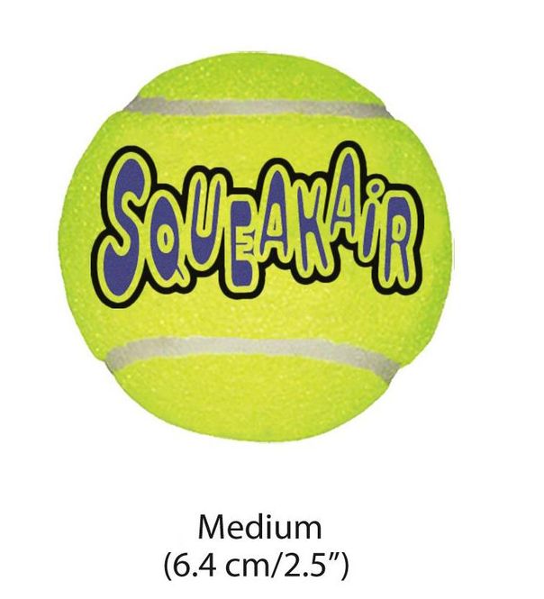 Hovedbilde KONG AIR SQUEAKER BALL M 3PK