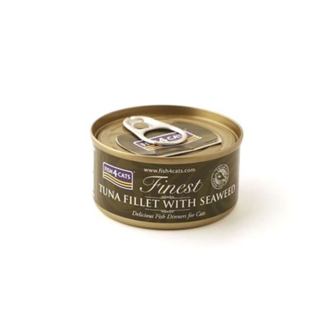 Hovedbilde  F4C CATS WET TUNA SEAWEED 70 G