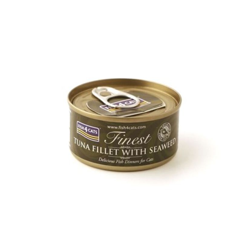  F4C CATS WET TUNA SEAWEED 70 G