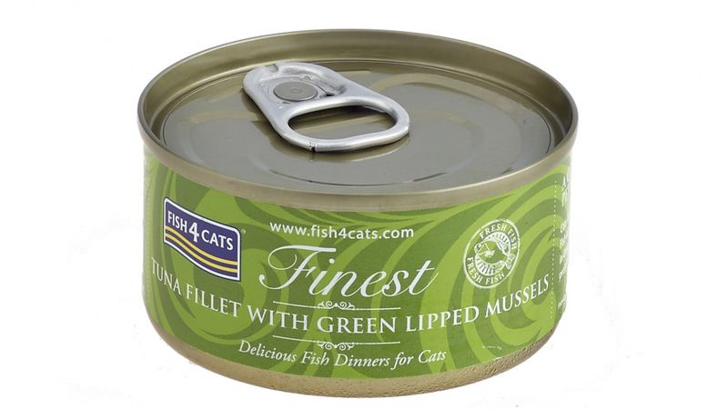 F4C CATS WET TUNA GREEN LIPPED MUSSEL