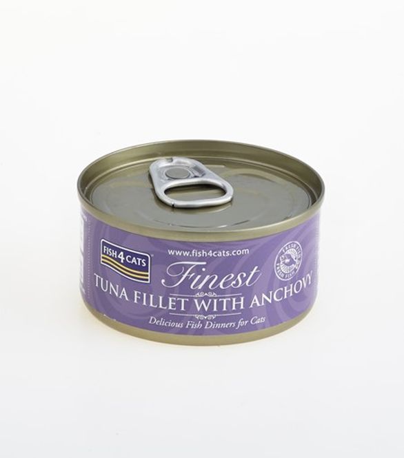 Hovedbilde F4C CATS WET TUNA ANCHOVY 70 G