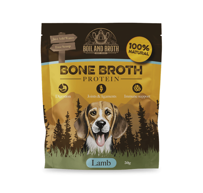 Hovedbilde BONE BROTH 50 G TIL 1LITER LAMB