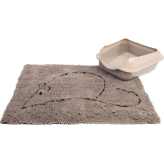Hovedbilde CAT LITTER MAT 88x66cm GRÅ