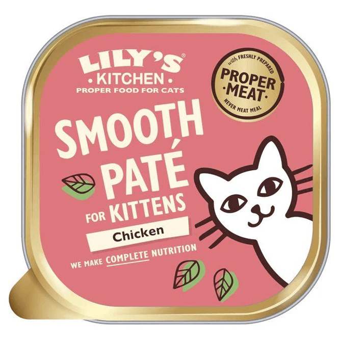 Hovedbilde LILY’S KITCKEN SMOOTH PATE KITTEN CHICKEN ...