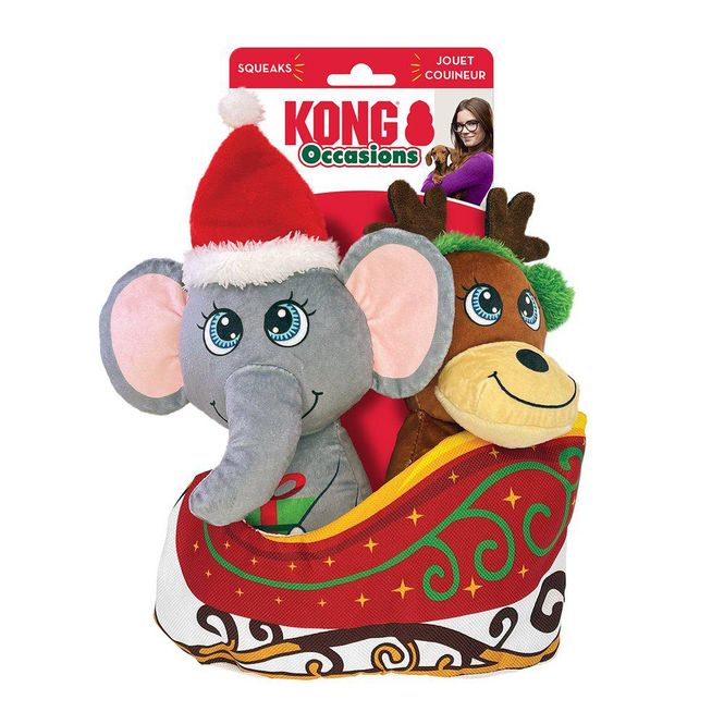 Hovedbilde KONG HOLIDAY OCCASIONS SLEIGH M 24x21x7,5CM
