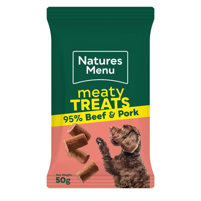Hovedbilde NM REAL MEATY TREATS M/OKSE 50G