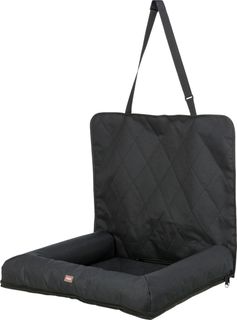 Bilsete Hund Sort 61x10x50cm