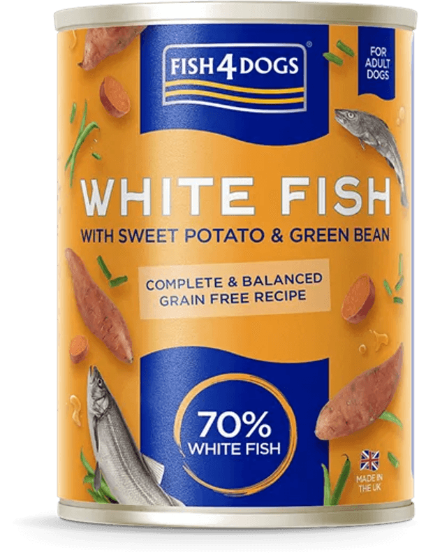 F4D White Fish with Sweet Potato & Green Bean 395g