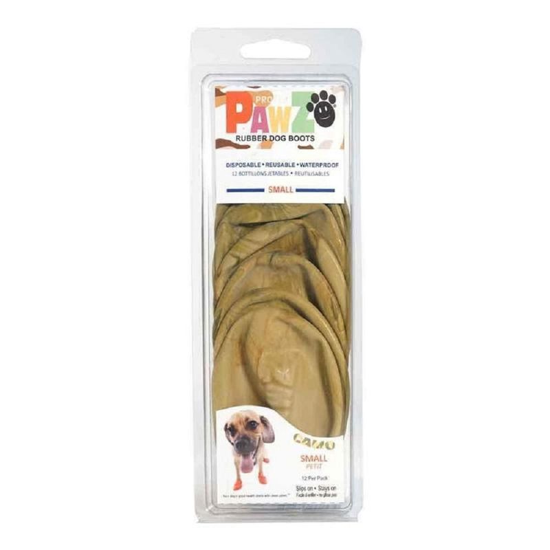 PAWZ RUBBER DOG BOOTS 12pk
