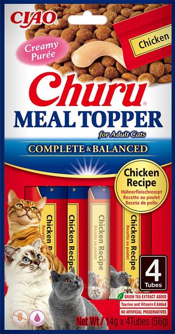 Hovedbilde CHURU CAT MEAL TOPPER - CHICKEN 14gx4