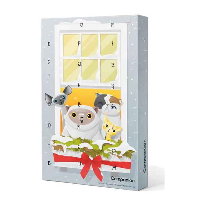 Hovedbilde Companion Julekalender til katt – Godbiter