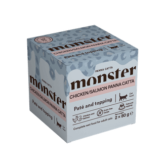 Monster Cat Chicken/Salmon Panna Catta 2 pcs