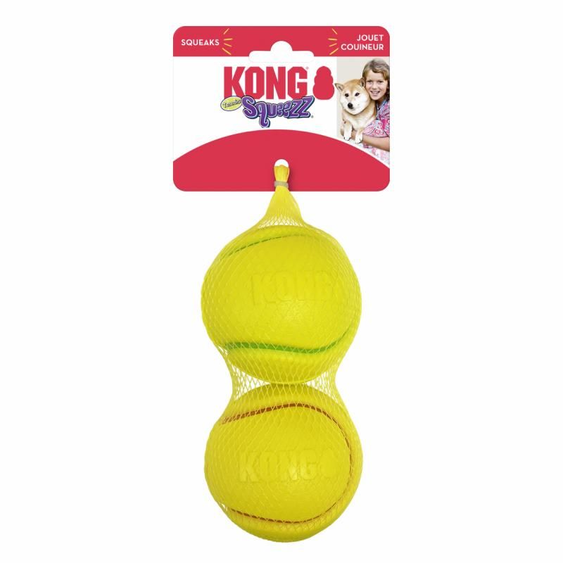 KONG Squeezz Tennis, 2 stk. M