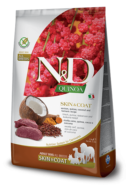 Hovedbilde FARMINA N&D QUINOA SKIN & COAT VENISON ALL BREEDS ...