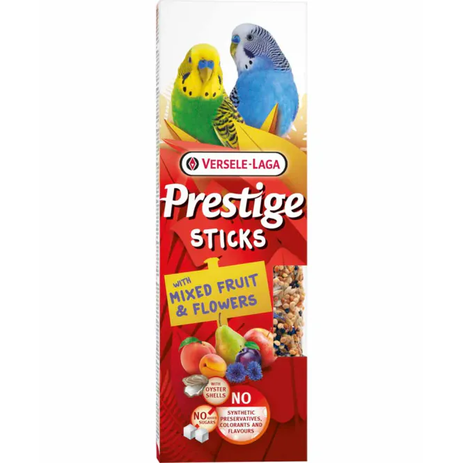 Hovedbilde Kräcker Undulat/parakit 2stk Frukt Og Blomster ...