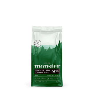 Monster Dog Singles Lamb Small Bites 2 kg