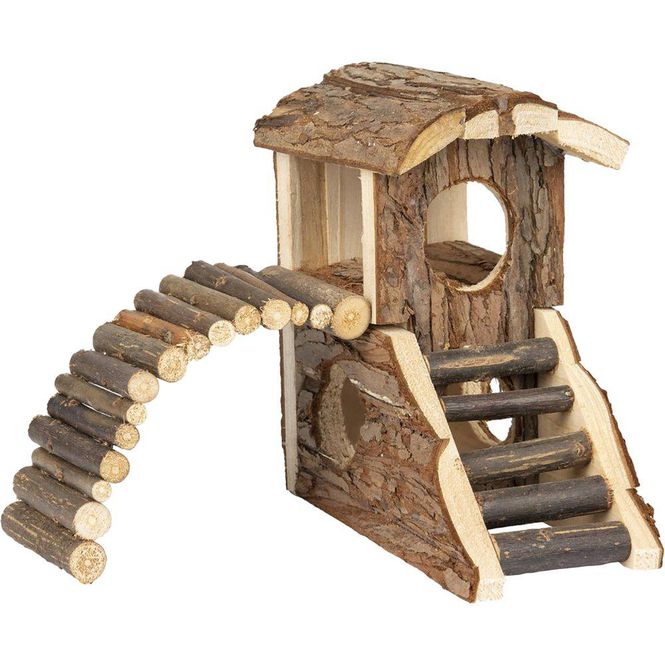 Hovedbilde HAMSTERHUS TRE MARTY 19x16,5x16,5CM