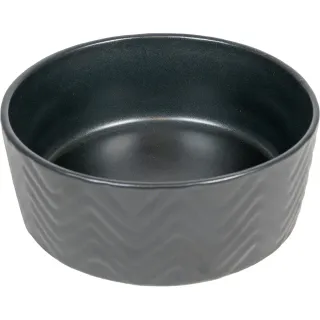 ROXY BLACK CERAMIC BOWL