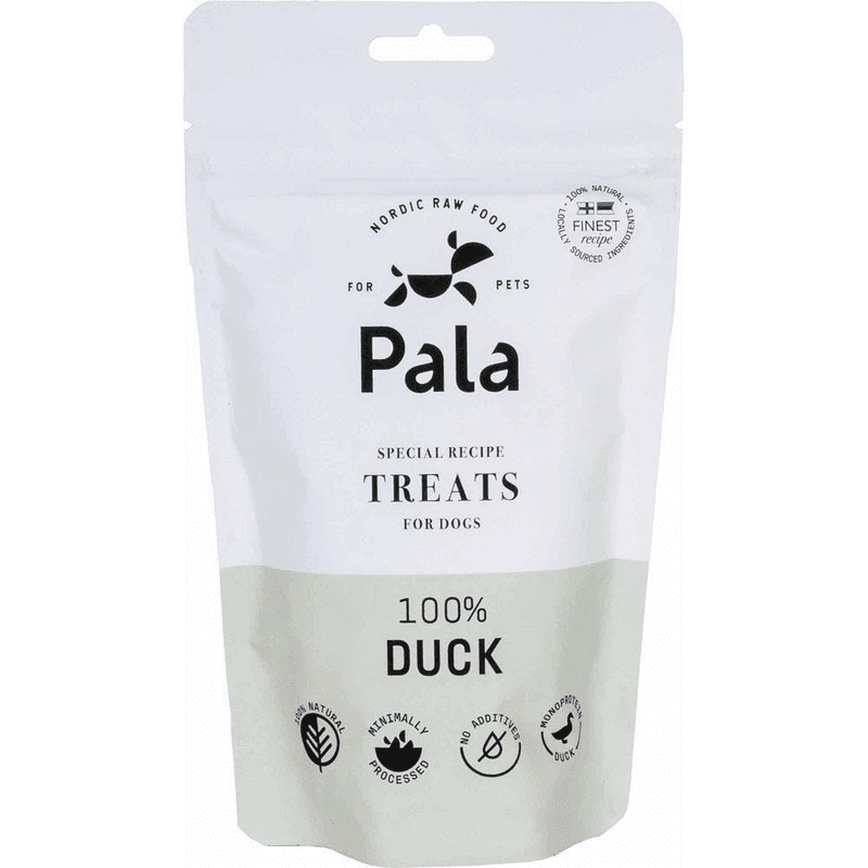 PALA TREATS 100% DUCK 100g
