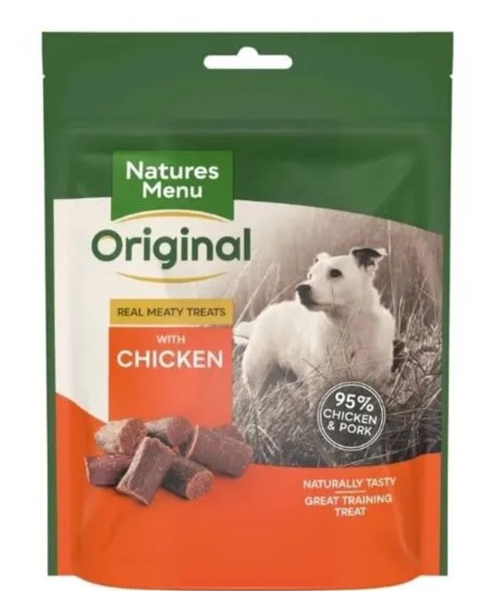 Hovedbilde NM REAL MEATY TREATS M/ KYLLING 120g