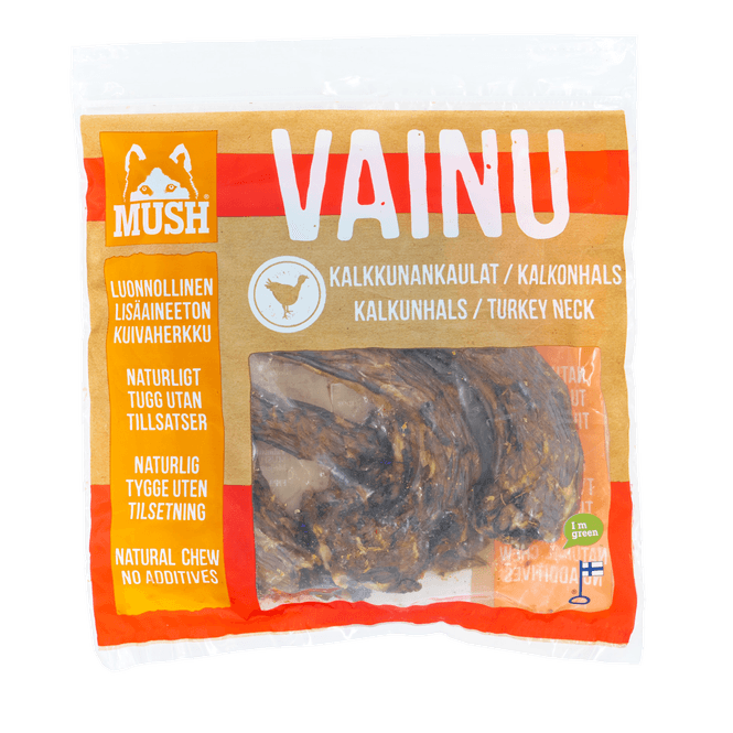 Hovedbilde MUSH VAINU KALKUNHALS 250g