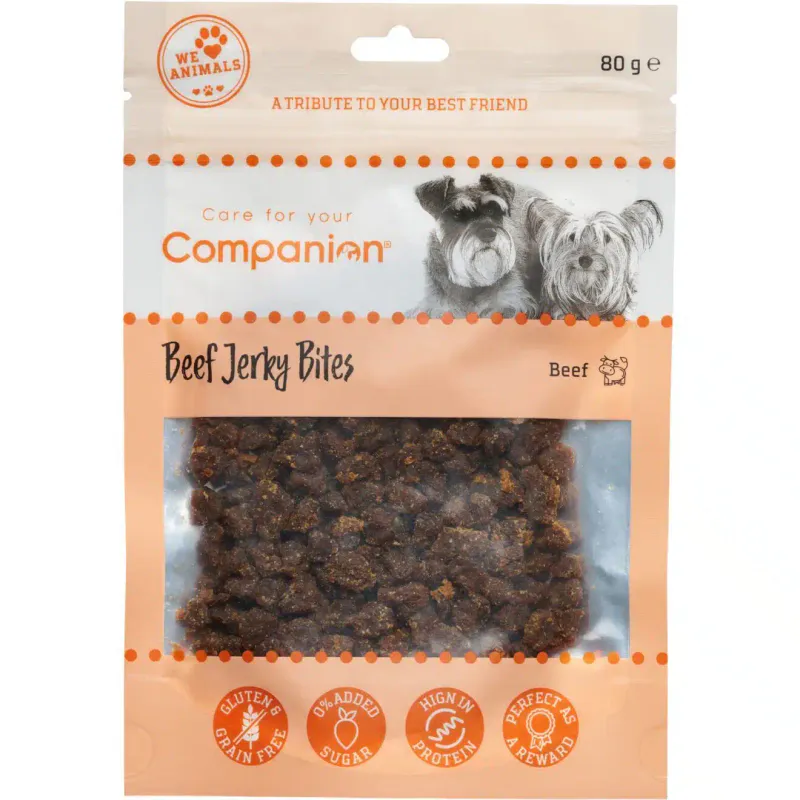 COMPANION BEEF JERKY BITES
