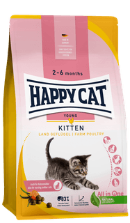 Happy Cat Kitten Fugl 4kg