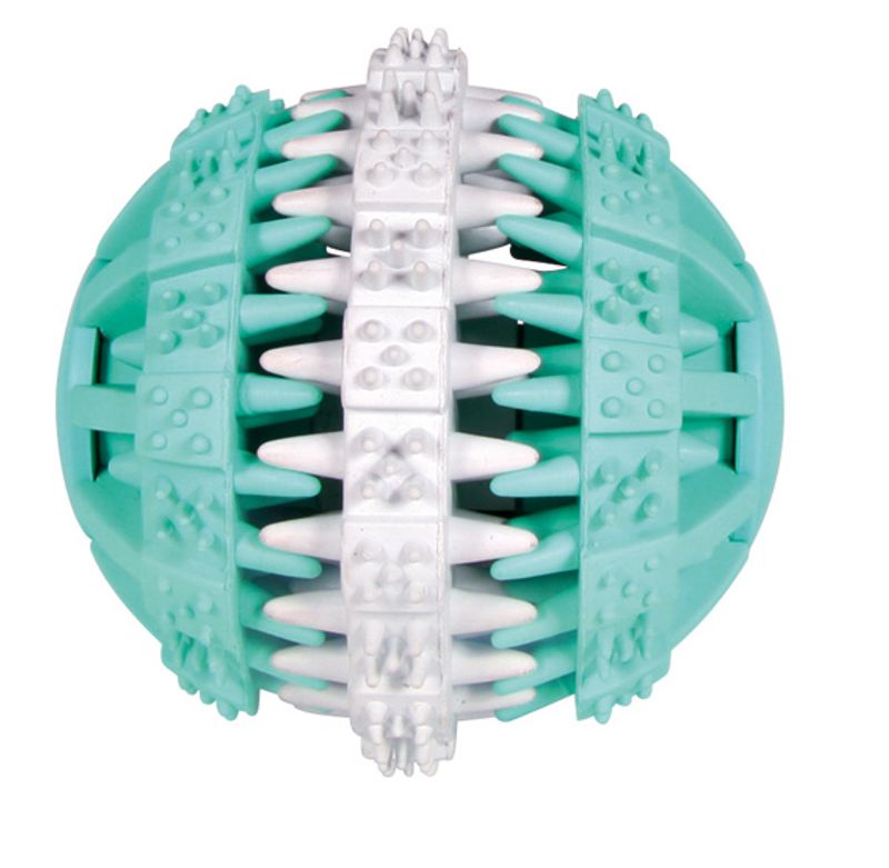 Denta Fun, ball med mintsmak, naturgummi str M